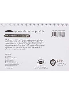 FIA Foundations in Taxation FTX FA2019: Passcards  - Image 3