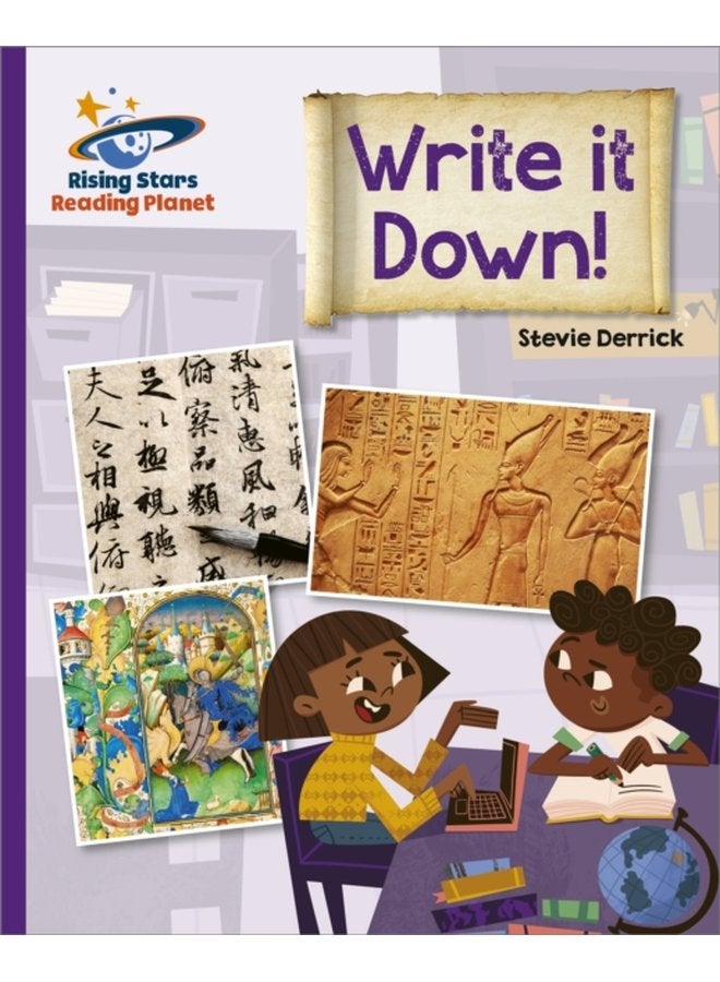 Reading Planet Write It Down Purple Galaxy - Paperback