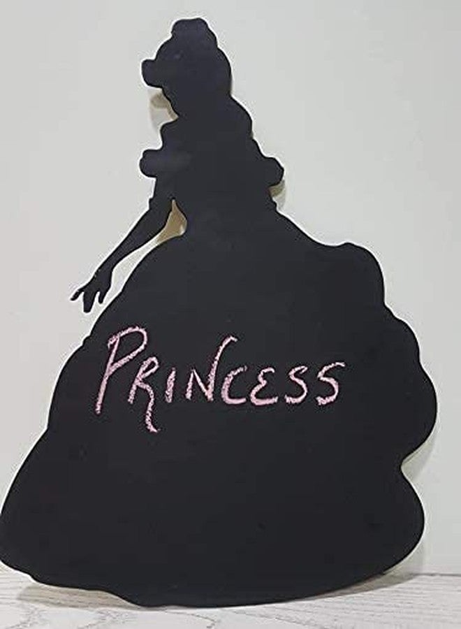 Ilearnngrow 2 in 1 Princess Writing Board | Black Chalkboard & White Marker Board + with 6 Chalks & Duster for Learning, Creativity & Fun - Image 5