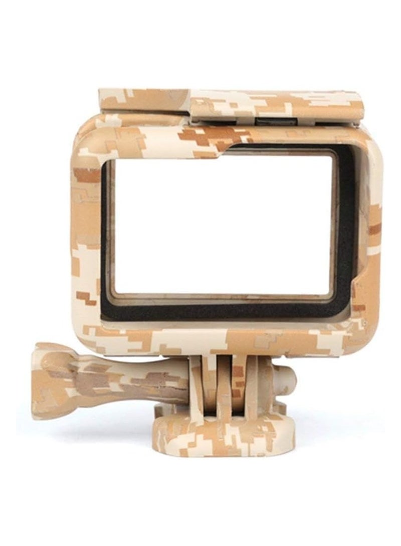 General The case is compatible with GoPro Hero 5 Hero 6 Hero 7 Outdoor Camouflage Standard Bezel Frame  - Image 4