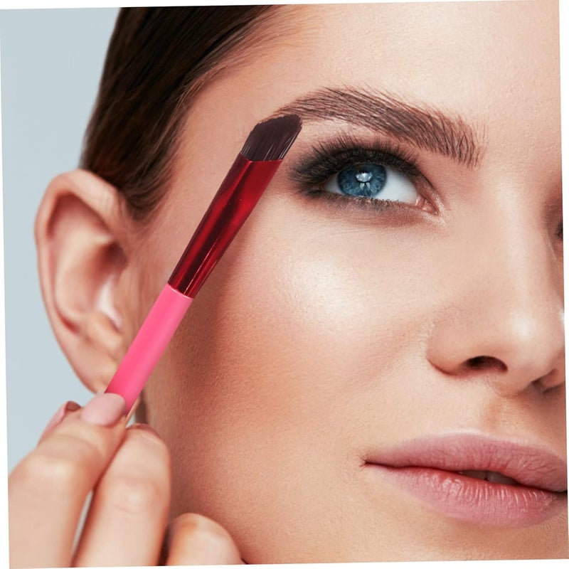 3Pcs Professional Makeup Brush Set For Eyebrow Shaping And Eyelash Blending Beauty Tools - Image 3