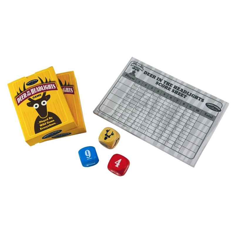 Front Porch Classics Deer In The Headlights The Card & Dice Game played by Wild Game Everywhere for Ages 5 and Up - Image 2