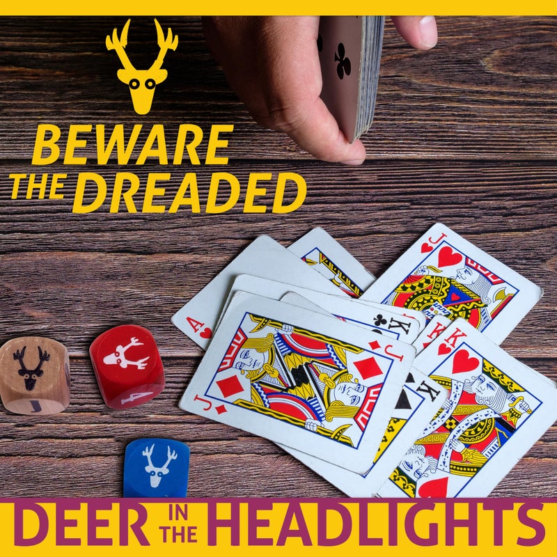 Front Porch Classics Deer In The Headlights The Card & Dice Game played by Wild Game Everywhere for Ages 5 and Up - Image 5