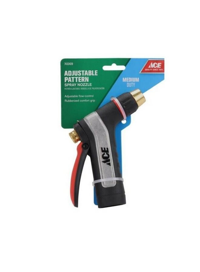 فوهة رش خرطوم التحكم في التدفق بنمط قابل للتعديل من Aqua Gun متعدد الألوان 10200-A