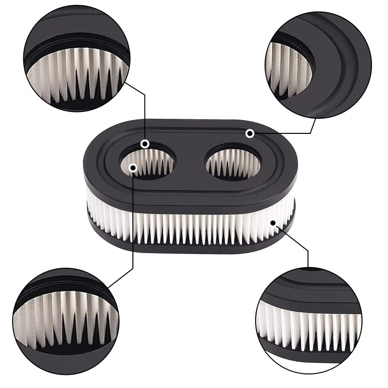 KELKONG 593260 Air Filter with Pre Filter and Spark Plug Fits for B&S 725EX 625EX 575EX 550EX 525EXI Engines, Air Filter Parts for Toro Recycler 22 and Troy Bilt Lawn Mower (2 Pack) - Image 3