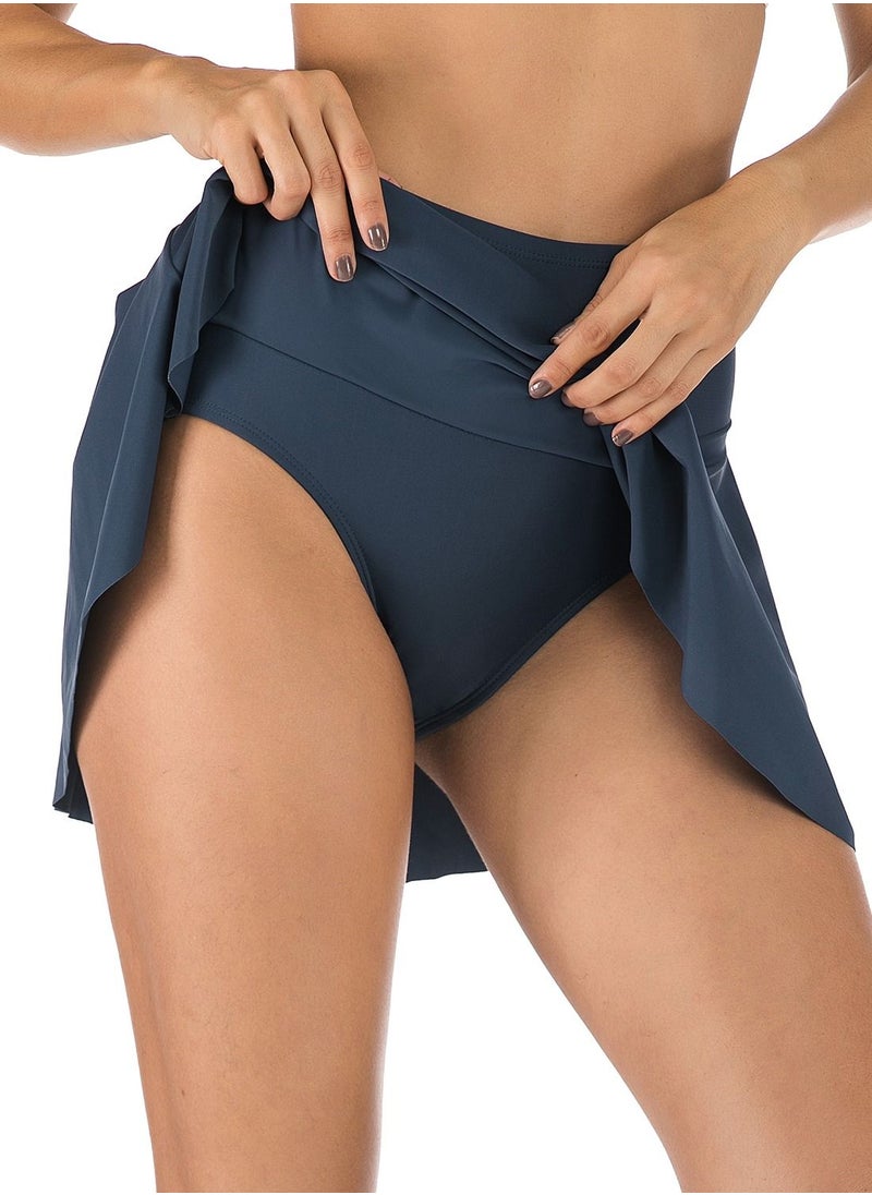 Loquat - New Swimsuit Swimsuit Women Swimsuit Plain Color Simple Swimsuit Swimsuit Skirt - Image 1