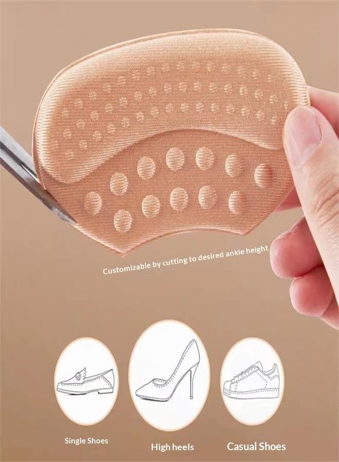 4PCS Cushioned Orthopedic Insoles - 2 Black + 2 Beige, Foot Comfort & Support - Image 2
