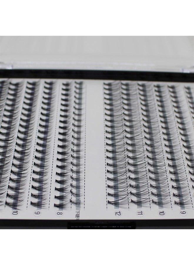 Bodermincer 10D /20D Mixed, 0.07mm /0.10 mm Mixed , 8-12mm,10-14mm,12-16mm,14-18mm,16-20mm and Under Eyelashes Mixed C Curl Natural False Eyelash Extension Soft Lashes Individual Eyelashes (8-12mm Mixed)  - Image 5