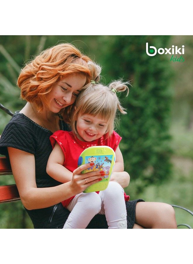 Boxiki kids تابلت تعلم اللغة الإسبانية للأطفال لعبة ثنائية اللغة للأطفال الصغار لتعلم الأبجدية الإسبانية والأرقام والتهجئة لعبة "أين؟" الألحان والحيوانات والأصوات من 3 سنوات وما فوق - Image 4