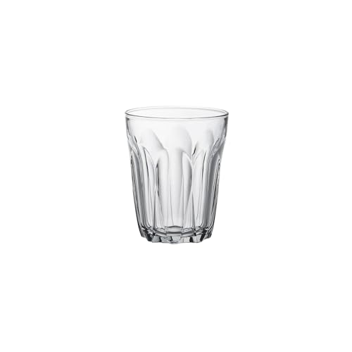 Duralex France Provence Clear Tumbler 250ML, Set of 6 Glasses | 3X Stronger & Durable | Ideal for Hot or Cold Drinks, Tea, Coffee, Juice, Cocktails, Mocktails, Gifting | Tempered Glass - Image 1