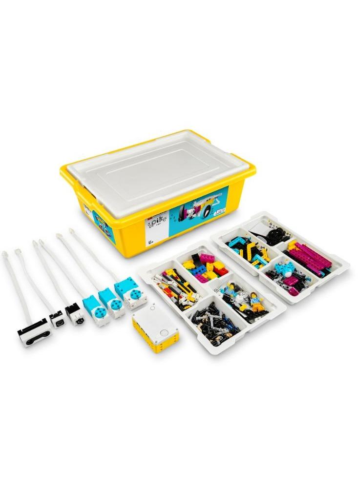 LEGO Education ليغو التعليمية سبايك برايم – مجموعة تعلم الروبوتات للعلوم والتكنولوجيا والهندسة والفنون والرياضيات للأطفال من عمر 10 سنوات فما فوق | ابنِ وبرمج وتعلّم مع المنهج التعليمي من ليغو التعليمية - Image 1