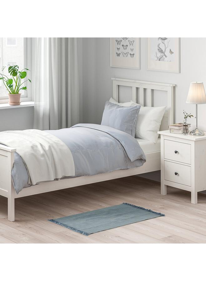 erorex Rug, flatwoven, light blue, 55x85 cm - Image 4