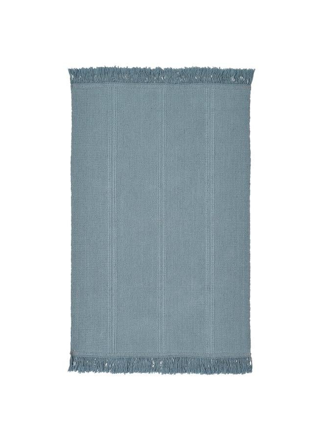 erorex Rug, flatwoven, light blue, 55x85 cm - Image 1