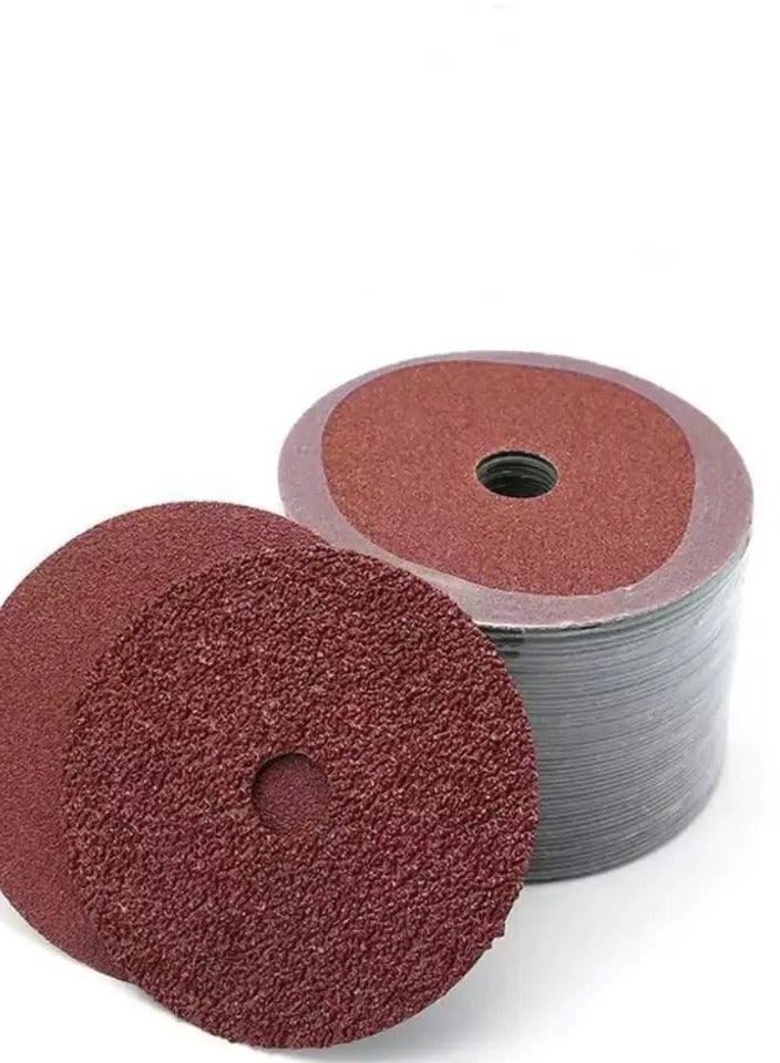 Premium Ceramic Resin Fiber Grinding Sanding Discs with Double Resin Bond Technology for Metals, Wood, Fiberglass, For Angle Grinders 4  - Image 3