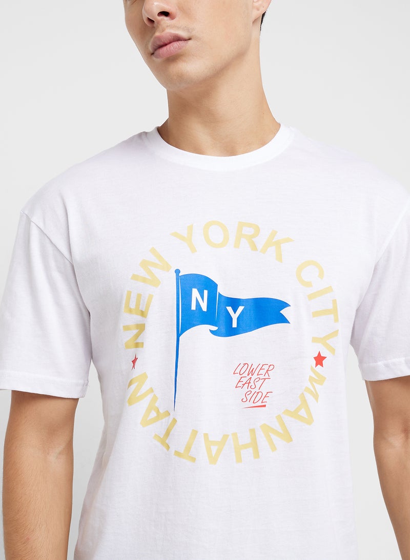 سفنتي فايف تيشيرت أوفر سايز برسومات - Image 3