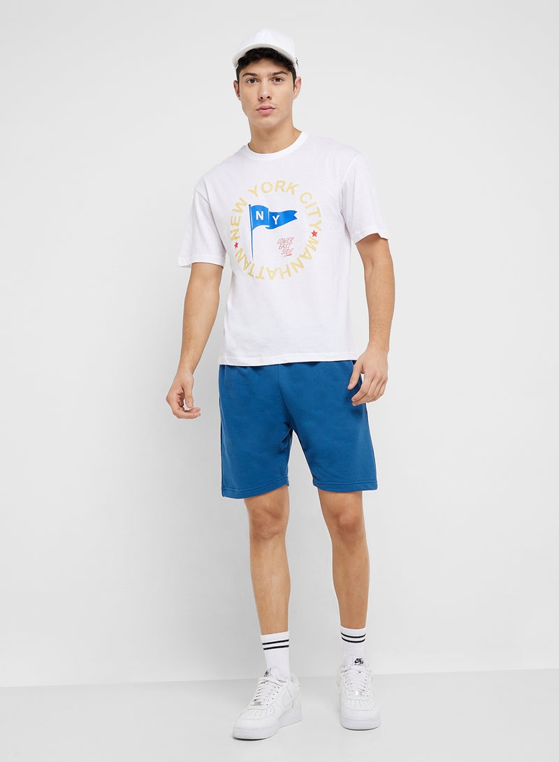 سفنتي فايف تيشيرت أوفر سايز برسومات - Image 4