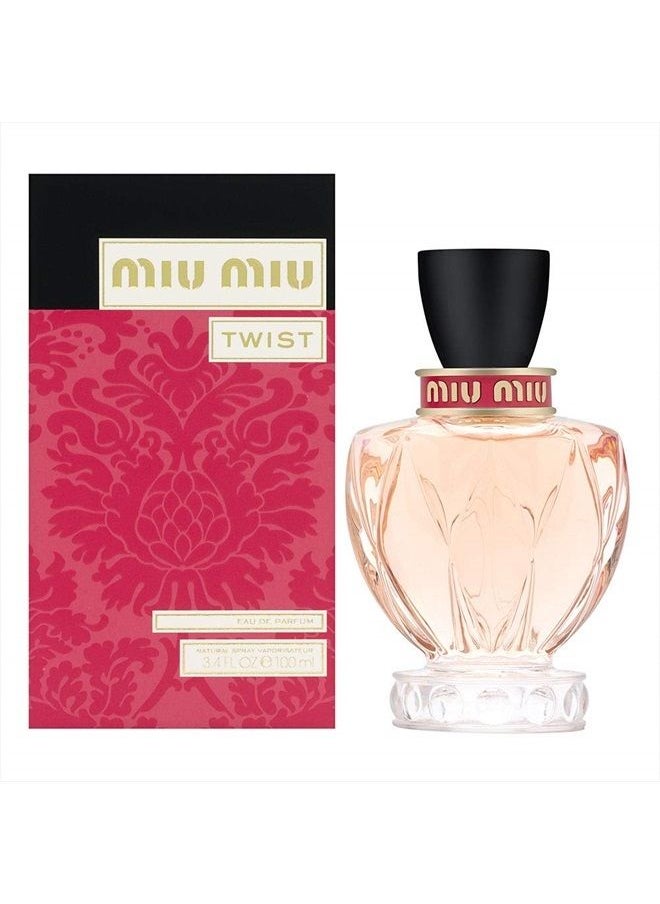 Miu Miu Twist Eau De Parfum Spray 3.4 Oz 
