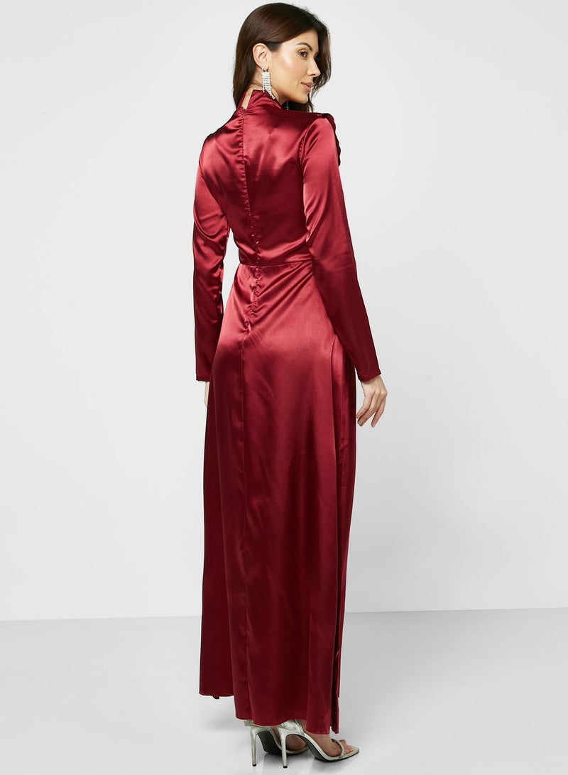 خزانة فستان بكشكش في الامام - Image 2