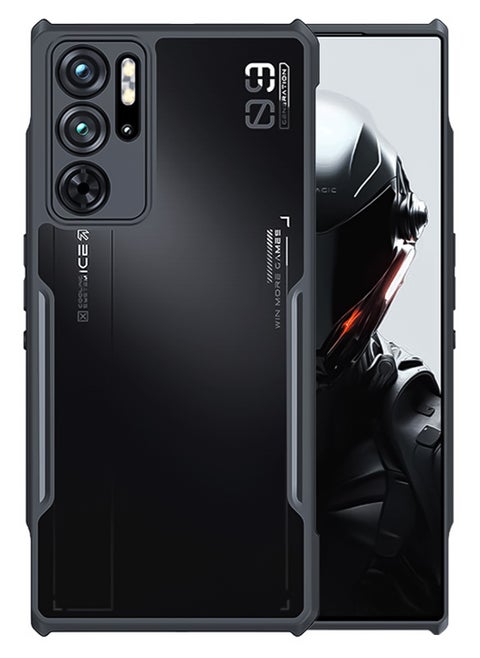 لحالة ZTE Nubia Red Magic 9 Pro | غطاء Red Magic 9 Pro Plus من مادة TPU المقاومة للصدمات ووسائد هوائية للهاتف المحمول، غطاء خلفي لحماية عدسة الكاميرا، غلاف واقٍ من مادة البولي كربونات المختلطة المضادة