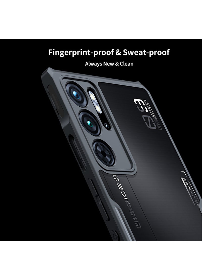 ماركة غير محددة - لحالة ZTE Nubia Red Magic 9 Pro | غطاء Red Magic 9 Pro Plus من مادة TPU المقاومة للصدمات ووسائد هوائية للهاتف المحمول، غطاء خلفي لحماية عدسة الكاميرا، غلاف واقٍ من مادة البولي كربونات المختلطة المضادة - Image 1