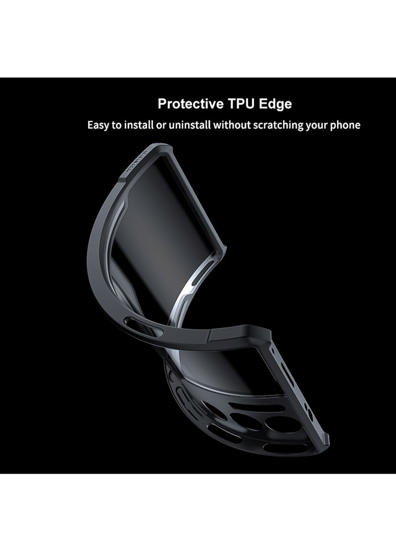 ماركة غير محددة - لحالة ZTE Nubia Red Magic 9 Pro | غطاء Red Magic 9 Pro Plus من مادة TPU المقاومة للصدمات ووسائد هوائية للهاتف المحمول، غطاء خلفي لحماية عدسة الكاميرا، غلاف واقٍ من مادة البولي كربونات المختلطة المضادة - Image 1