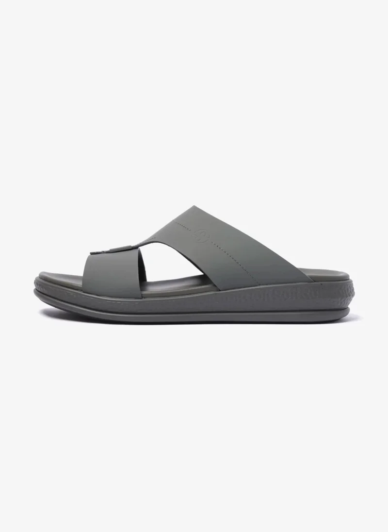 Comfort Plus COMFORT PLUS TIMELESS DESIGN STRAP MENS SANDALS GREY