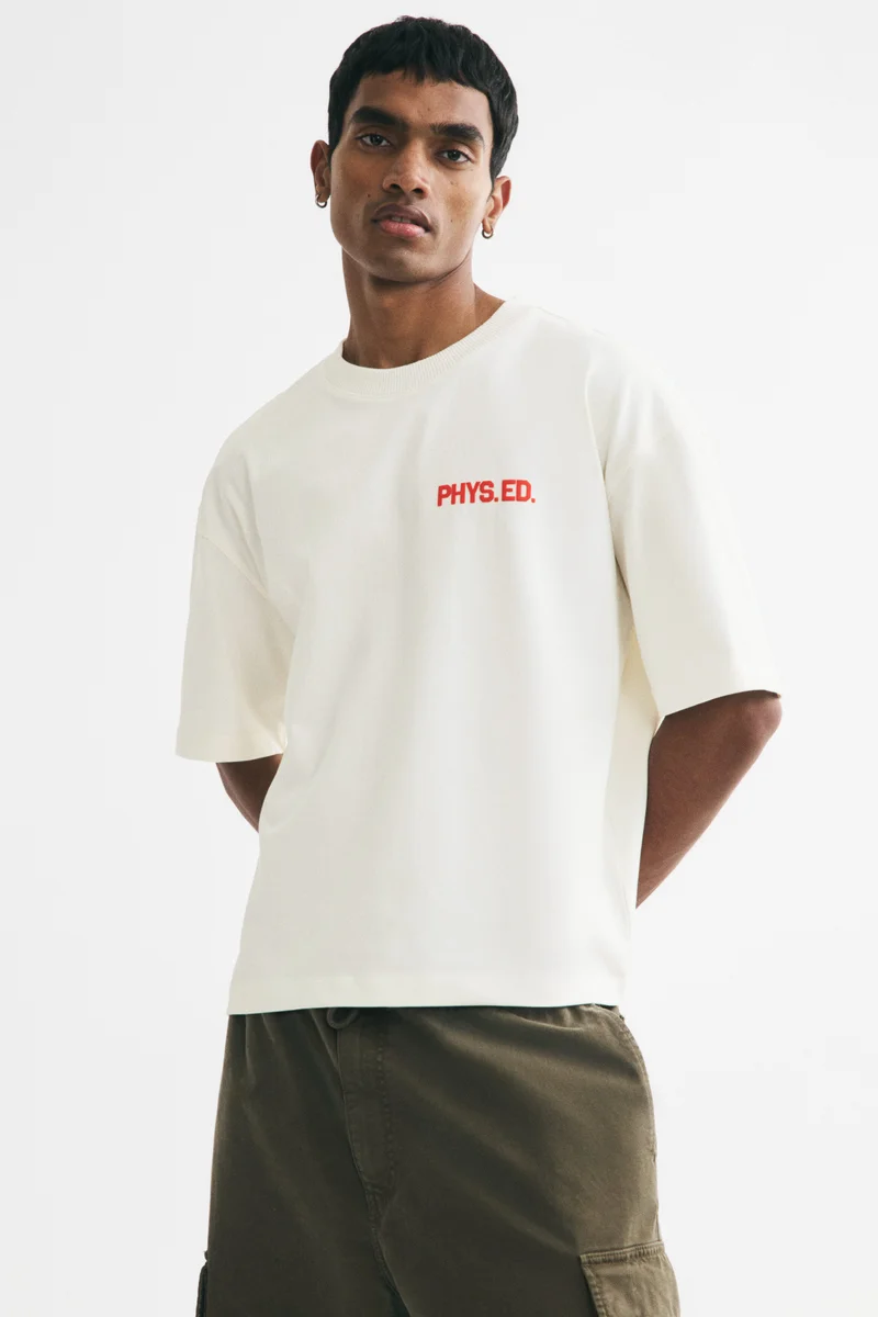Oversized Fit Printed T-shirt
