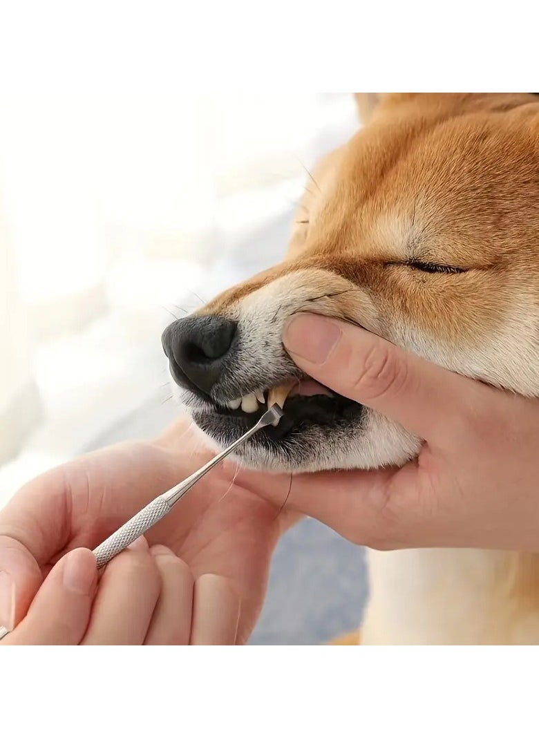 Goolsky Keep Your Pet's Teeth Clean & Healthy With Our Double-Sided Tartar Remover!  - Image 4