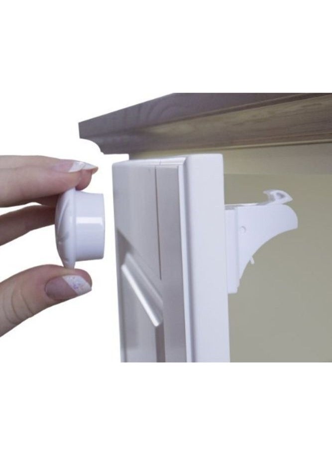 Agubugu Baby - Magnetic Hidden Cabinet Lock - 2 Locks + 1 Key  - Image 1