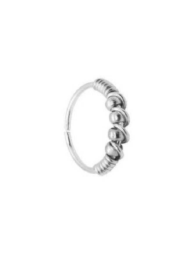 hoop piercing made for sterling silver 925 and beads, get your own now 