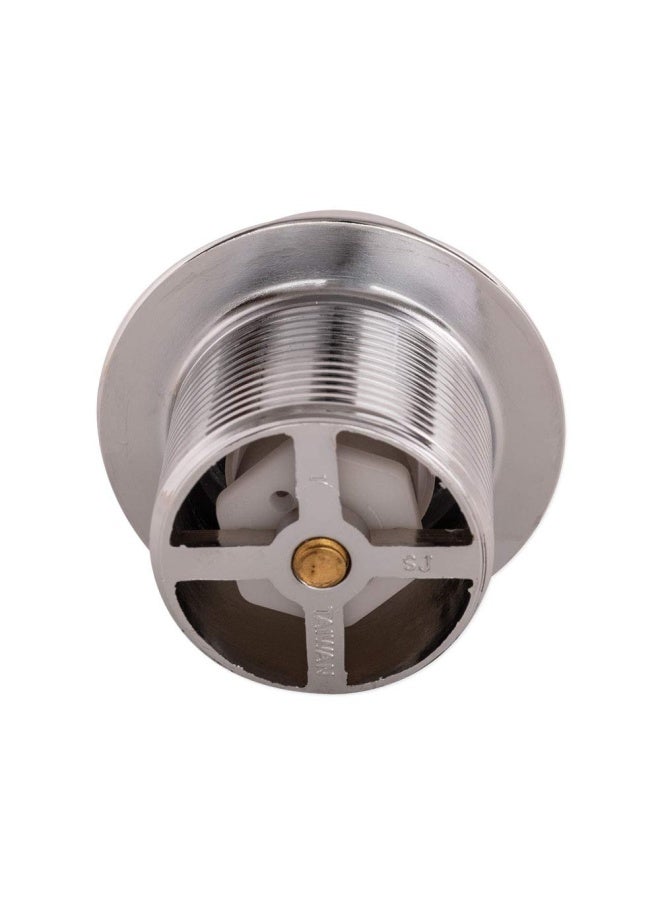 EZFLO Eastman TipToe Bath Drain Assembly Kit with Flange and Drain Washer 112 Inch x 115 Inch Coarse Thread Chrome Plated 35235 - Image 4