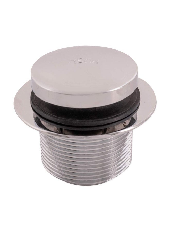 EZFLO Eastman TipToe Bath Drain Assembly Kit with Flange and Drain Washer 112 Inch x 115 Inch Coarse Thread Chrome Plated 35235 - Image 2