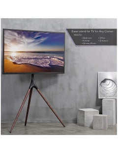 Brateck Artistic Floor TV Stand for 45"-65" Inch TVs Beechwood Sturdy and Stylish  - Image 3