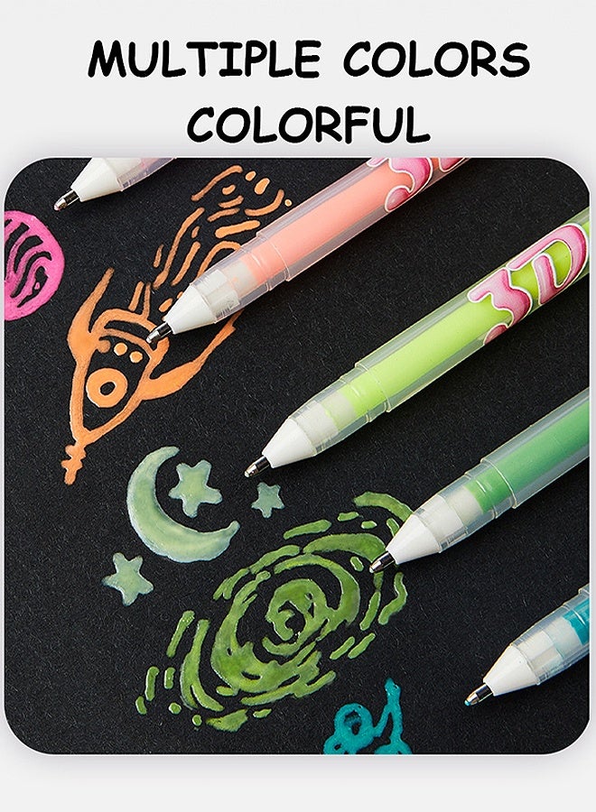 Photon مجموعة أقلام تلوين ثلاثية الأبعاد، ١٢ قلمًا متعدد الألوان، للرسم على الخشب والقماش والحجر والصخور، أدوات فنية يدوية الصنع - Image 5