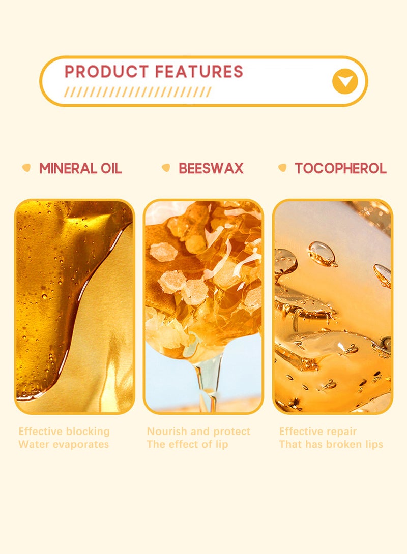 She Loves Cheese Moisture Lip Mask Rich Mellow Temperature Change Exfoliating Hydrating Nourishing Lightweight Lip Balm Daily Lip Makeup to Fade Lip Lines and Repair and Plump Lip for Women - Image 4