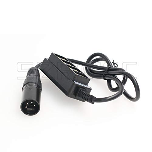 SZRMCC Anton-Bauer Battery 4 Pin XLR to 4 Port D tap P Tap Splitter Cable for ARRI RED/TVLOGIC Camera - Image 2