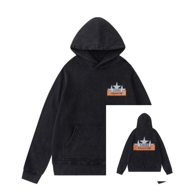 Trendy Brand Baseball Jacket For Am1R1 Icon New Casual Versatile Color-Blocking Women'S Jacket Top - Image 1