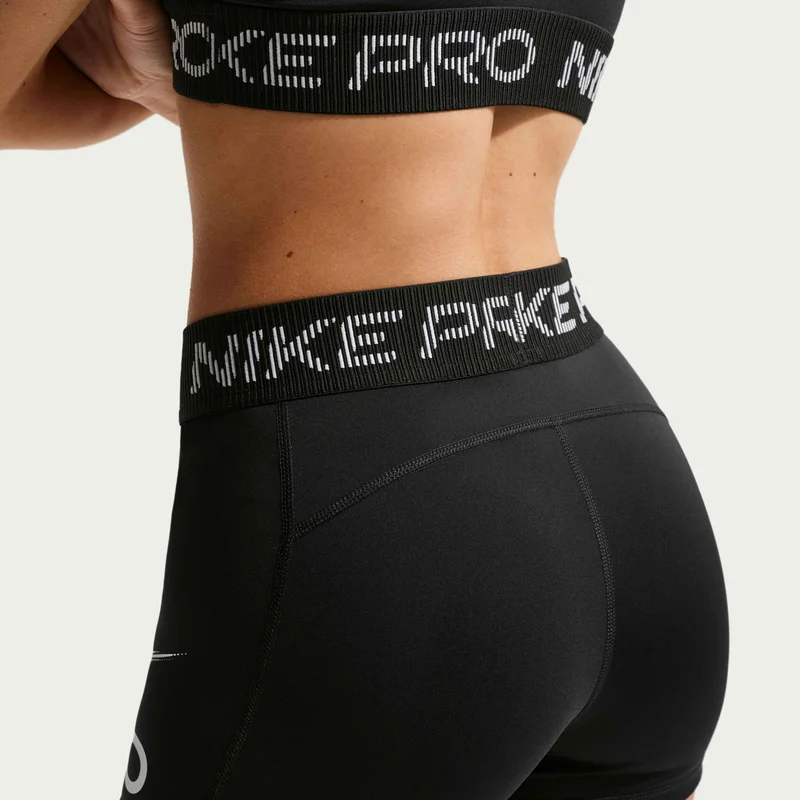 Nike Black Women's Pro Training Bike Shorts for Women | Best Price UAE
