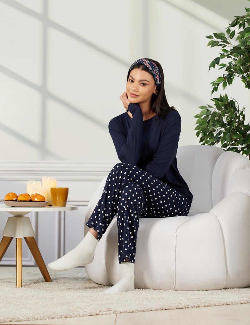 Marks & Spencer Pure Cotton Printed Pyjama Set - Image 2
