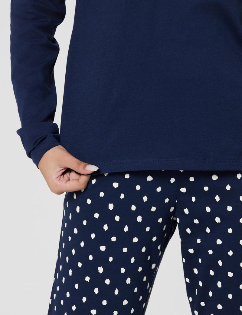 Marks & Spencer Pure Cotton Printed Pyjama Set - Image 5