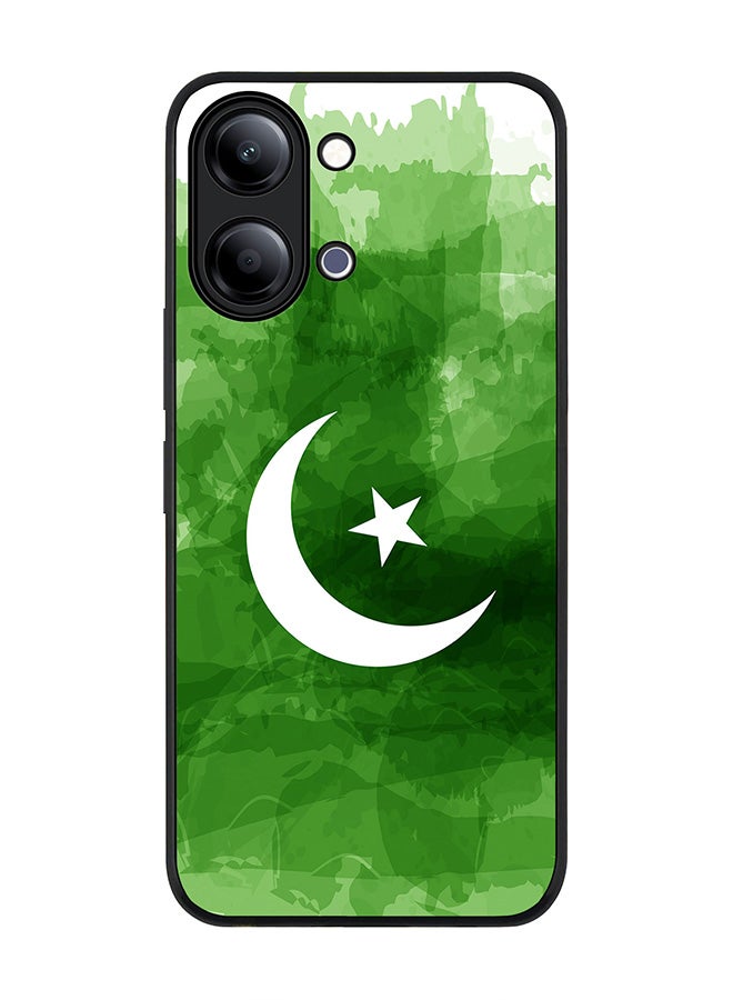 Stylizedd For vivo Y05 4G / Y6t 5G Case,Slim fit Camera Protection, Shockproof Thin Phone cover  - Crescent Green - Image 1