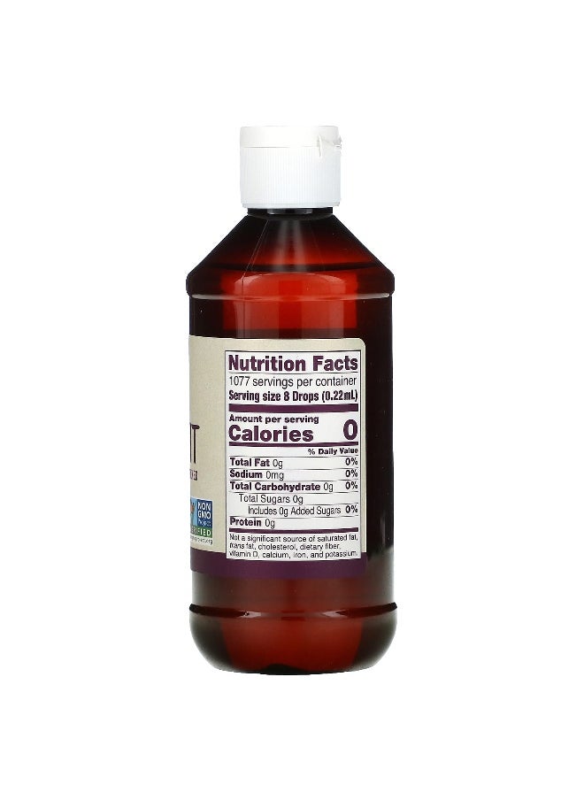 NOW Foods, Real Food, Organic Monk Fruit, Zero-Calorie Liquid Sweetener, 8 fl oz (237 ml)
