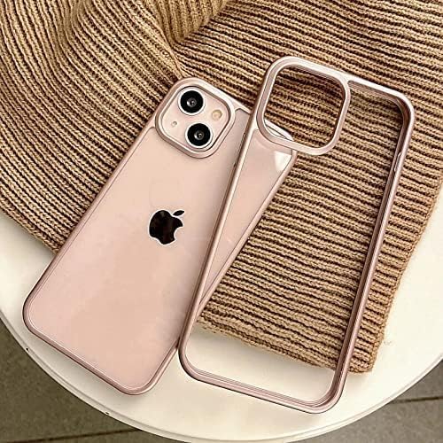 mobistyle Designed for iPhone 15 Back Cover | Enhanced Metal Camera Protection Back Cover Case Compatible with iPhone 15 (Pink) - Image 3