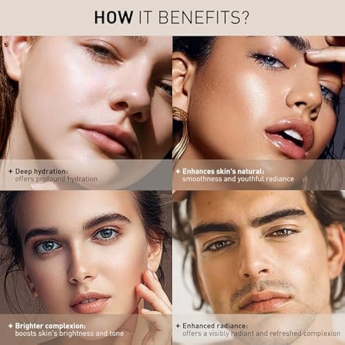 Aiwei Facial Serum Set - Includes Vitamin C, Retinol & Hyaluronic Acid - Improve Skin Texture, Glow & Hydration - Day and Night Face Serums for All Skin Types - Image 3