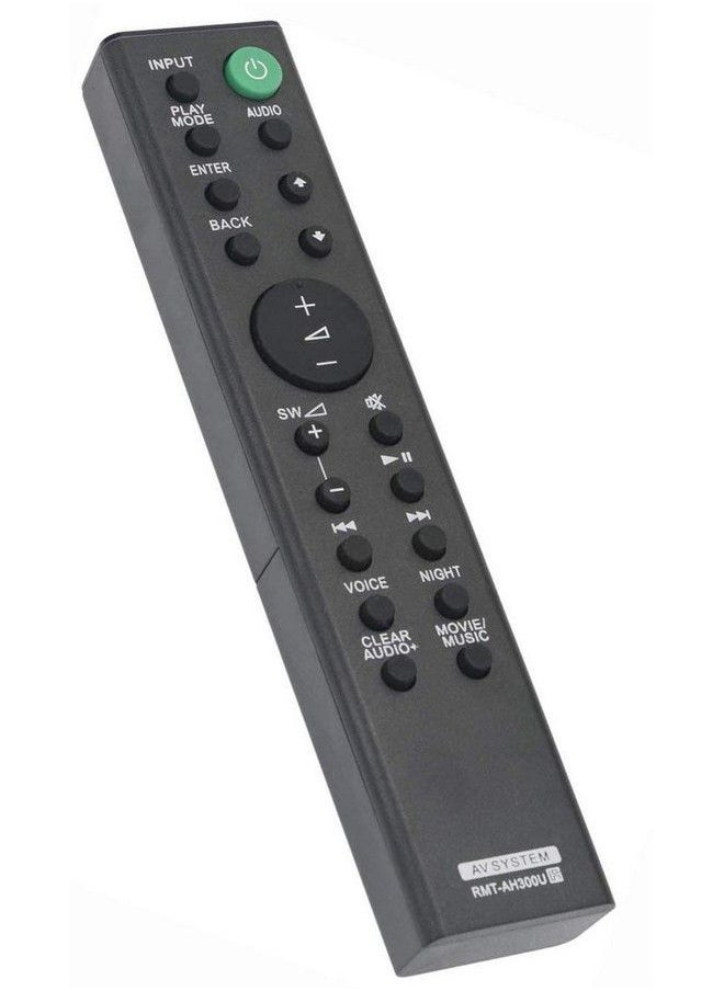 UBay - Rmtah300U Remote Control Replacement For Sony Sound Bar Htct290 Htct290 Htct291 Htct291 Sact290 Sact291 Rmtah300U - Image 1