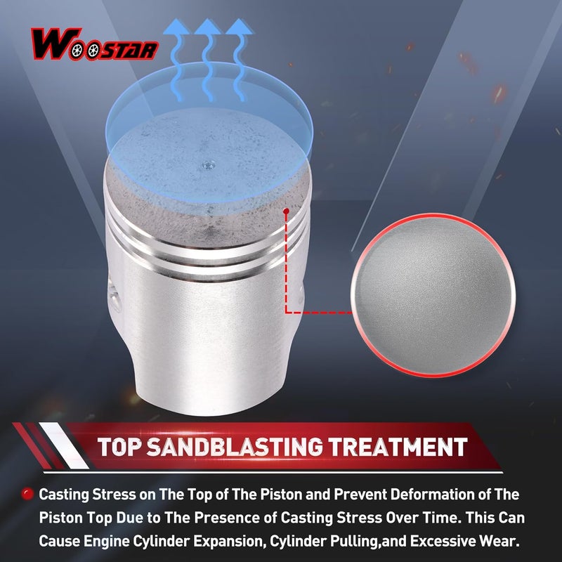 WOOSTAR 40 mm Piston Ring Replacement Kit - Image 5