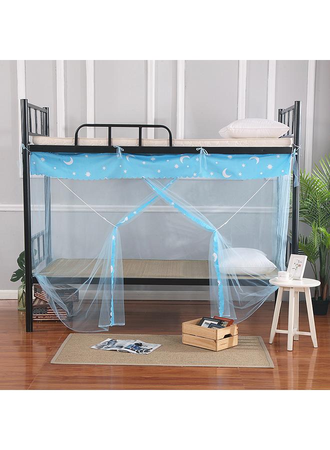 Bluejw Mosquito Net Student Dormitory Single Bed Upper And Lower Bunk 1.2 Meters Encryption Household Old-fashioned Square Top 1.5m Bed Stall - Image 1