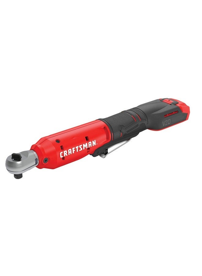 CRAFTSMAN V20 Cordless Ratchet Wrench, 3/8 inch Drive, 300 RPM, up to 35 ft-lbs of Torque, Bare Tool Only (CMCF930B) - Image 1