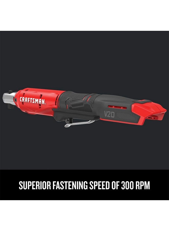 CRAFTSMAN V20 Cordless Ratchet Wrench, 3/8 inch Drive, 300 RPM, up to 35 ft-lbs of Torque, Bare Tool Only (CMCF930B) - Image 5