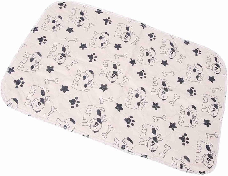 Haofy Dog Pee Pad, 15.7 * 23.6in, Reusable Washable Absorbent Pet Training Pads Bed Carpet for Dogs, Puppy, Cats, 3 Layers Design, Strong Absorb-ability, With Lovely Cartoon (40*60cm) - Image 2